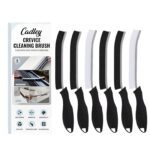 Crevice Cleaning Brush – Hard Bristle Grout and Gap Scrubber for Bathroom and Household Use - Pack of 6
